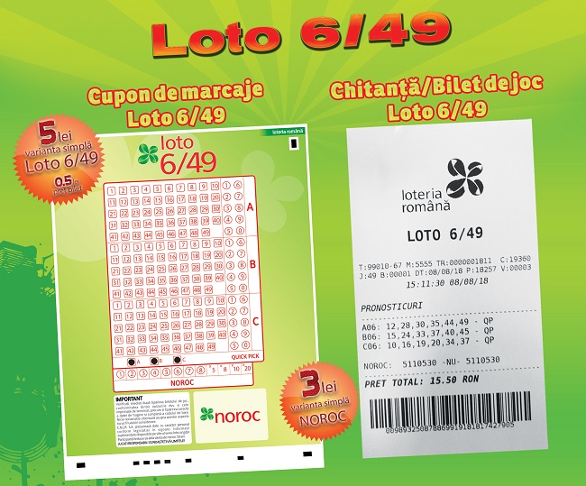 Least over there Enumerate Loteria Romana - Loto 6/49 si noroc