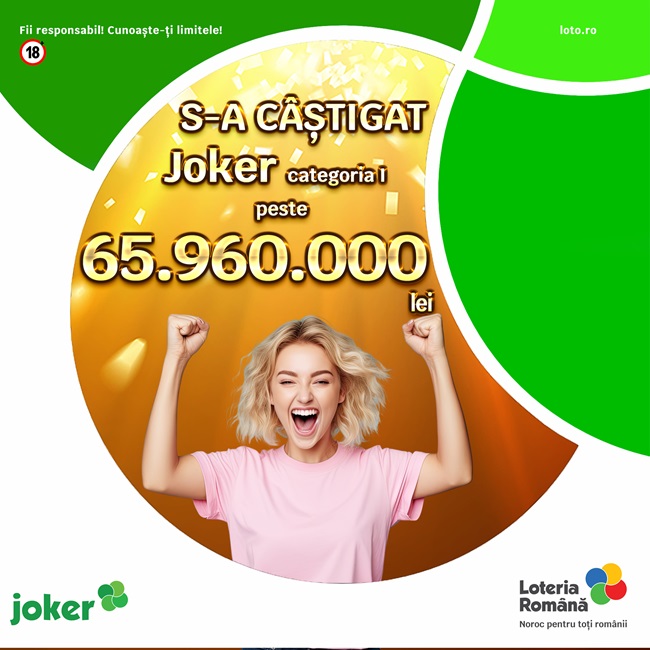 castig joker 1 - L-a lovit norocul! Cel mai mare premiu din istoria jocului Joker, câștigat cu un bilet de 14,5 lei
