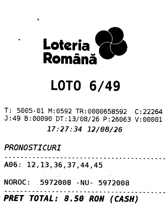 Sursa foto: Loteria Română